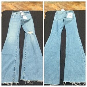 NWT FRAME DENIM Le High Flare size 26
Inseam 35”
High Rise